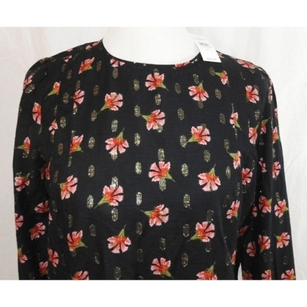 NWT Loft Floral‎ Top Size X-Small - Picture 2 of 15